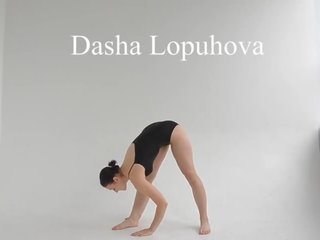傳播 腿 芭蕾舞女演員 dasha lopuhova
