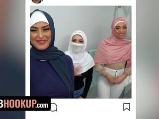 Hijabia hookup - süütu teismeline lilla gems loses ise