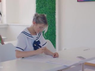 ULTRAFILMS LEGENDARY Eva Elfie is exceptional fantastic in a lady Outfit, Seducing her Teacher to Fuck