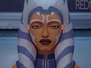 ดาว wars - ahsoka tano jedi การอบรม ใช้ปากกับอวัยวะเพศ (animation ด้วย เสียง)