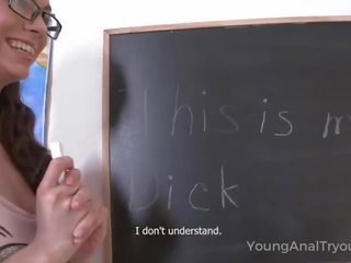 Teacher gives his adorable Student a Special Lesson